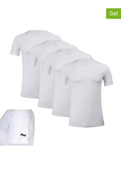 Fila Koszulki (4 szt.) w kolorze białym ze sklepu Limango Polska w kategorii T-shirty męskie - zdjęcie 187726806