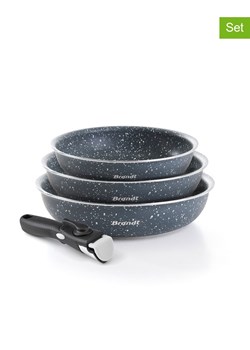 Brandt Patelnie (3 szt.) w kolorze szarym ze sklepu Limango Polska w kategorii Garnki - zdjęcie 187726956