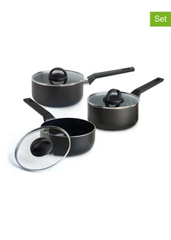 Brandt 6-częściowy zestaw w kolorze czarnym ze sklepu Limango Polska w kategorii Garnki - zdjęcie 187727125