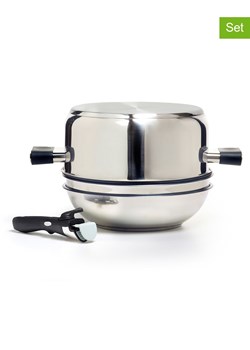 Brandt 7-częściowy zestaw w kolorze srebrnym ze sklepu Limango Polska w kategorii Garnki - zdjęcie 187727229