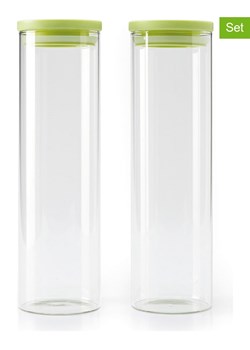 Brandt Pojemniki (2 szt.) w kolorze zielonym - 2 l ze sklepu Limango Polska w kategorii Pojemniki kuchenne - zdjęcie 187727375