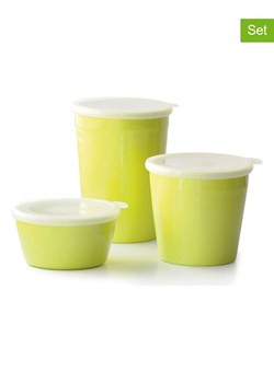 Brandt Pojemniki (3 szt.) w kolorze zielonym ze sklepu Limango Polska w kategorii Pojemniki kuchenne - zdjęcie 187727477