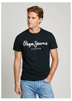 Pepe Jeans Koszulka w kolorze czarnym ze sklepu Limango Polska w kategorii T-shirty męskie - zdjęcie 187727677