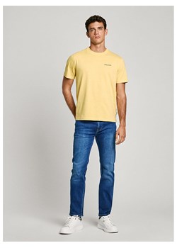 Pepe Jeans Koszulka &quot;Damian&quot; w kolorze żółtym ze sklepu Limango Polska w kategorii T-shirty męskie - zdjęcie 187727846