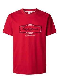 Pepe Jeans Koszulka &quot;Daxton&quot; w kolorze czerwonym ze sklepu Limango Polska w kategorii T-shirty męskie - zdjęcie 187727857