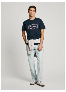 Pepe Jeans Koszulka &quot;Daxton&quot; w kolorze granatowym ze sklepu Limango Polska w kategorii T-shirty męskie - zdjęcie 187727859