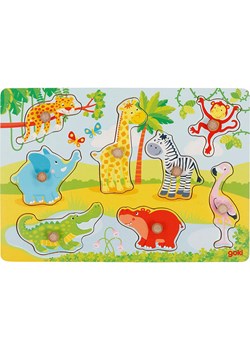 Goki 8-częściowa układanka &quot;African animals II&quot; - 12 m+ ze sklepu Limango Polska w kategorii Zabawki - zdjęcie 187730327