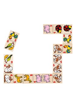 Goki Domino &quot;Animal motives&quot; - 3+ ze sklepu Limango Polska w kategorii Zabawki - zdjęcie 187730329