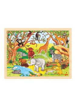 Goki 48-częściowe puzzle &quot;Afrika&quot; - 3+ ze sklepu Limango Polska w kategorii Zabawki - zdjęcie 187730359