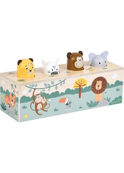 small foot Gra z naciskaniem &quot;Odgłosy zwierząt safari&quot; - 12 m+ ze sklepu Limango Polska w kategorii Zabawki - zdjęcie 187730839