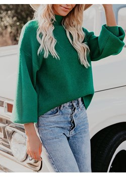 LA Angels Sweter w kolorze zielonym ze sklepu Limango Polska w kategorii Swetry damskie - zdjęcie 187732805