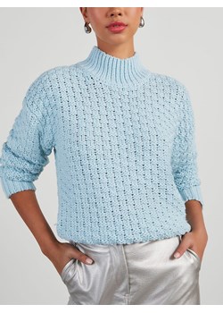 LA Angels Sweter w kolorze błękitnym ze sklepu Limango Polska w kategorii Swetry damskie - zdjęcie 187733088