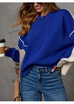 LA Angels Sweter w kolorze niebiesko-kremowym ze sklepu Limango Polska w kategorii Swetry damskie - zdjęcie 187733519