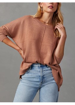 LA Angels Sweter w kolorze jasnobrązowym ze sklepu Limango Polska w kategorii Swetry damskie - zdjęcie 187733785