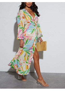LA Angels Sukienka w kolorze zielono-różowo-białym ze sklepu Limango Polska w kategorii Sukienki - zdjęcie 187734565
