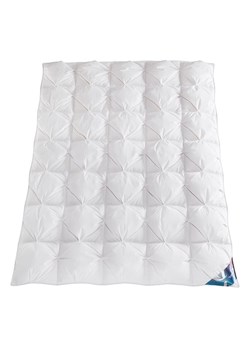 Häussling Bettwaren Zimowa kołdra puchowa &quot;Plissee&quot; w kolorze białym ze sklepu Limango Polska w kategorii Tekstylia - zdjęcie 187735129