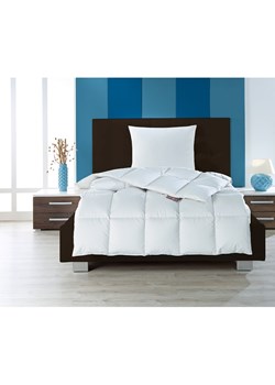 Häussling Bettwaren Zimowa kołdra puchowa &quot;Moschus Royal&quot; w kolorze srebrnoszarym ze sklepu Limango Polska w kategorii Tekstylia - zdjęcie 187735215