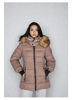 Steve Madden Kurtka zimowa w kolorze jasnobrązowo-szarym ze sklepu Limango Polska w kategorii Kurtki damskie - zdjęcie 187736465