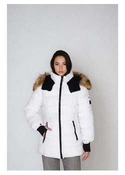 Steve Madden Kurtka zimowa w kolorze białym ze sklepu Limango Polska w kategorii Kurtki damskie - zdjęcie 187736468