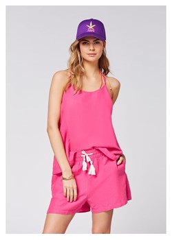 Chiemsee Lniany top &quot;Bastia&quot; w kolorze różowym ze sklepu Limango Polska w kategorii Bluzki damskie - zdjęcie 187736775