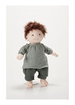 MAMAMEMO Lalka materiałowa &quot;Victor&quot; w kolorze szarym - 12 m+ ze sklepu Limango Polska w kategorii Zabawki - zdjęcie 187739617