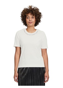 CARTOON Koszulka w kolorze kremowym ze sklepu Limango Polska w kategorii Bluzki damskie - zdjęcie 187739868