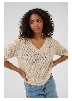 Kaffe Sweter w kolorze beżowym ze sklepu Limango Polska w kategorii Swetry damskie - zdjęcie 187740697