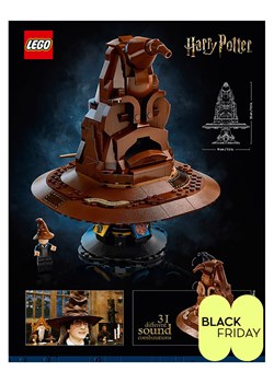 LEGO LEGO® Harry Potter™ 76429 &quot;Mówiąca Tiara Przydziału&quot; - 18+ ze sklepu Limango Polska w kategorii Zabawki - zdjęcie 187740976