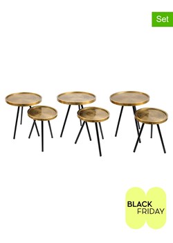 SiL Interiors Stoliki (2 szt.) w kolorze złotym ze sklepu Limango Polska w kategorii Stoliki kawowe - zdjęcie 187741015