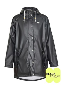 Schmuddelwedda Płaszcz przeciwdeszczowy w kolorze czarnym ze sklepu Limango Polska w kategorii Kurtki damskie - zdjęcie 187741025