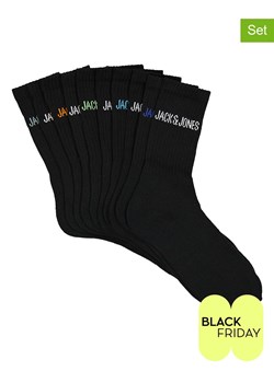 Jack &amp; Jones Skarpety (10 par) w kolorze czarnym ze sklepu Limango Polska w kategorii Skarpetki męskie - zdjęcie 187741105
