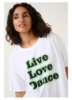 Kaffe Koszulka &quot;Ellen&quot; w kolorze białym ze sklepu Limango Polska w kategorii Bluzki damskie - zdjęcie 187741928