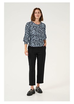 Kaffe Koszulka &quot;Lvanna&quot; w kolorze błękitno-czarnym ze sklepu Limango Polska w kategorii Bluzki damskie - zdjęcie 187742166