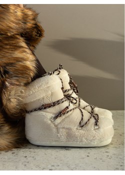 Śniegowce Roxy CEO-JY02985G-1 Écru ze sklepu eobuwie.pl w kategorii Śniegowce damskie - zdjęcie 187742785