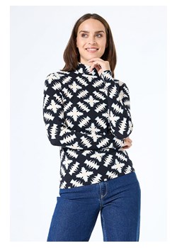 Garcia Koszulka w kolorze czarno-kremowym ze sklepu Limango Polska w kategorii Bluzki damskie - zdjęcie 187743558