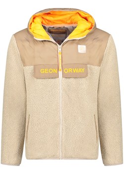 Geographical Norway Kurtka polarowa "Teclass" w kolorze beżowym ze sklepu Limango Polska w kategorii Bluzy męskie - zdjęcie 187743626