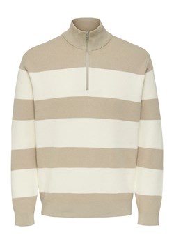 ONLY &amp; SONS Sweter &quot;Phil&quot; w kolorze kremowo-beżowym ze sklepu Limango Polska w kategorii Swetry męskie - zdjęcie 187743766