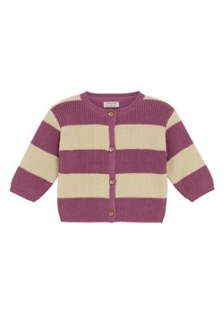 Noppies Kardigan w kolorze beżowo-fioletowym ze sklepu Limango Polska w kategorii Bluzy i swetry - zdjęcie 187744015