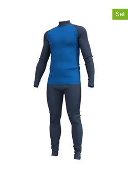 Halti 2-częściowy zestaw termiczny "Neva" w kolorze granatowo-niebieskim ze sklepu Limango Polska w kategorii Bielizna termoaktywna męska - zdjęcie 187744695