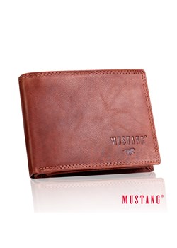 MUSTANG Denimo Wallet Side Opening SKÓRZANY PORTFEL POJEMNY NA KARTY PREMIUM ze sklepu YouNeedit.pl w kategorii Portfele męskie - zdjęcie 187745475