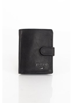 MUSTANG DENIMO WALLET MĘSKI PORTFEL SKÓRZANY POJEMNY KARTY BLACK ze sklepu YouNeedit.pl w kategorii Portfele męskie - zdjęcie 187745529