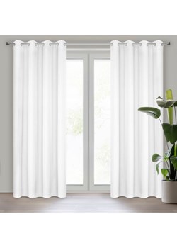 ZASŁONA GOTOWA RITA 140 X 250 CM BIAŁY ze sklepu lenaodniemowlakadoszkolniaka.pl w kategorii Zasłony - zdjęcie 187745768