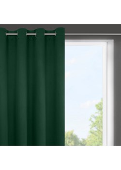 ZASŁONA GOTOWA LOGAN 140 X 175 CM CIEMNOZIELONY ze sklepu lenaodniemowlakadoszkolniaka.pl w kategorii Zasłony - zdjęcie 187745807