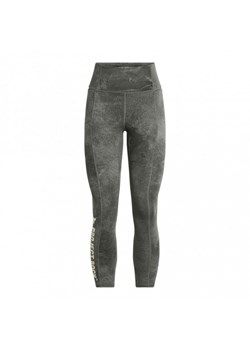 Damskie legginsy treningowe Under Armour Project Rock Ankl Lg Pt - zielone ze sklepu Sportstylestory.com w kategorii Spodnie damskie - zdjęcie 187746258