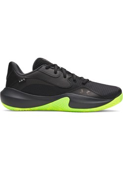 Buty do koszykówki uniseks Under Armour UA Lockdown 7 Low - czarne ze sklepu Sportstylestory.com w kategorii Buty sportowe męskie - zdjęcie 187746509