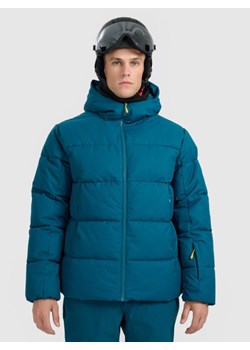 Męska kurtka narciarska 4F 4FWAW25TTJAM0788 - niebieska ze sklepu Sportstylestory.com w kategorii Kurtki męskie - zdjęcie 187746657