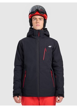 Męska kurtka narciarska 4F 4FRAW25TTJAM1078 - czarna ze sklepu Sportstylestory.com w kategorii Kurtki męskie - zdjęcie 187746719