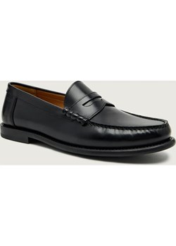 BOSS BLACK Skórzane loafersy Tevan_Mocc_bo ze sklepu Gomez Fashion Store w kategorii Mokasyny męskie - zdjęcie 187747577