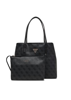 Torebka Guess Victtoria HWESG9 51428 Szary ze sklepu eobuwie.pl w kategorii Torby Shopper bag - zdjęcie 187747685