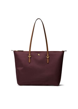 Torebka LAUREN RALPH LAUREN 431916737045 Bordowy ze sklepu eobuwie.pl w kategorii Torby Shopper bag - zdjęcie 187747708